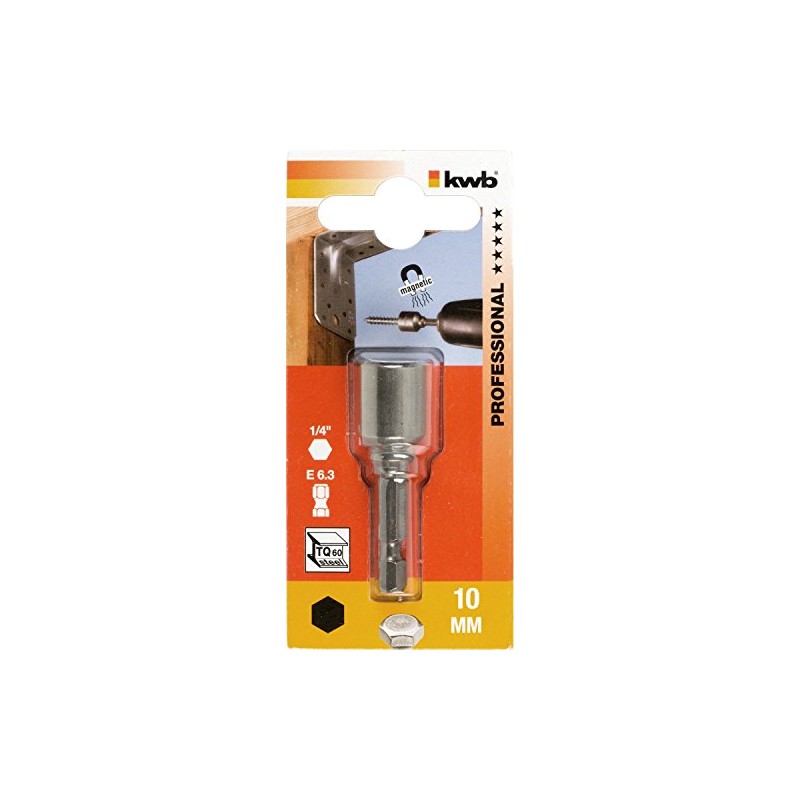 KWB Socket 10 mm (1/4 Hex 102710 E6.3 Hex Shank