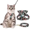 Cat Harness and Leash,Soft Escape Proof Adjustable Cat Mesh Vest