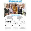 WEMOOTANTS Oversized Reading Glasses for Men Square Readers Fashion Light