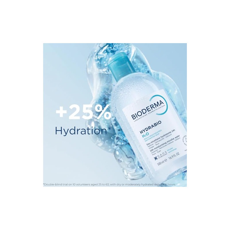 Bioderma Hydrabio H2O Agua Micelar Micellar Cleansing Water for Sensitive