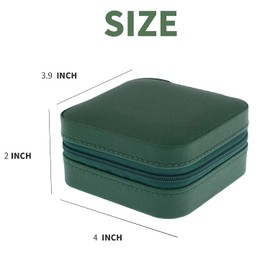 KElofoN Travel Jewelry Case and Organizer with Mirror - Gift for Women and Girls