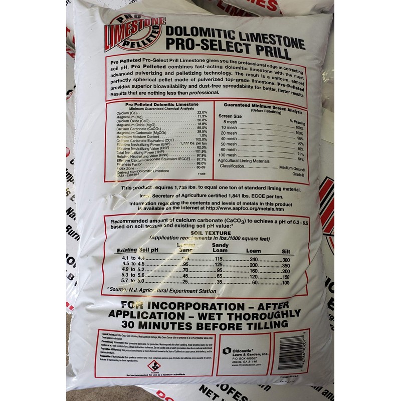 Pro Pelleted Dolomitic Limestone - 50lb