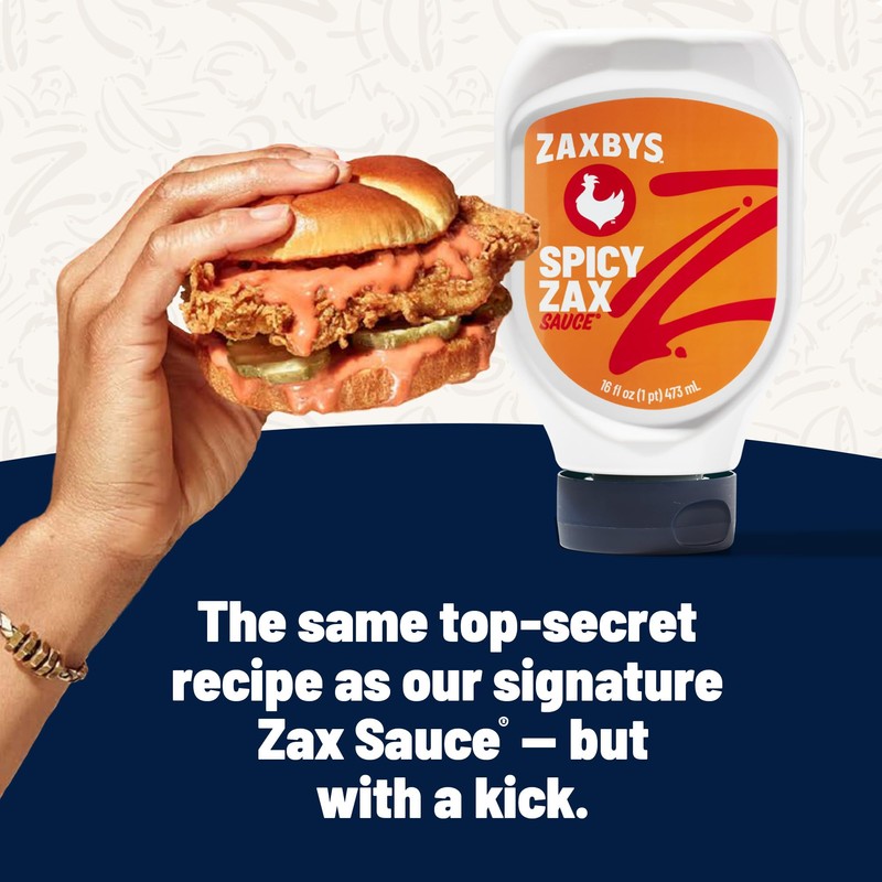 Zaxbys Sauce- Zax Sauce, Hot Sauce, Burger Sauce, BBQ Sauce,