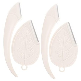 2pcs Eyebrow Razor Set for Women Curved Facial Hair Removal Shavers Gentle Blades Portable and Easy to Use Eyebrow Trimmers for Precise Shaping