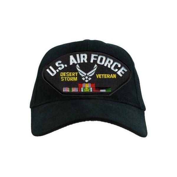 EAGLE CREST US Air Force Desert Storm Veteran with Ribbons Cap