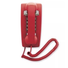 Scitec Red Mountable Hanging Telephone Phone Bell Ringer + Long 25' Cord 25403 2500RD