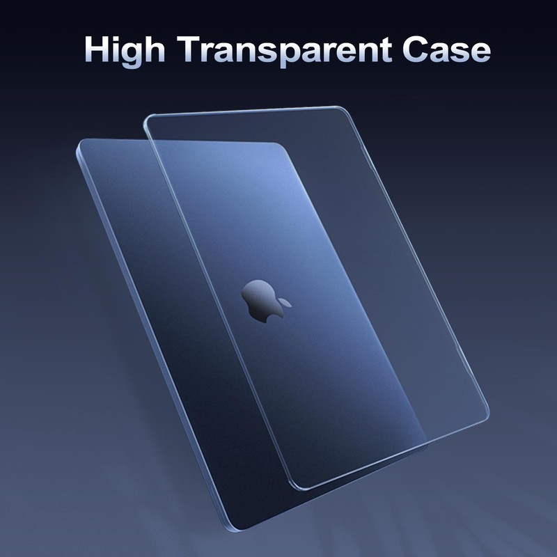 MOSISO Compatible with MacBook Air 13 inch Case 2025 2024