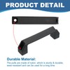 PATIKIL Plastic Pull Handles 150mm Hole Centers, 2 Pcs Square