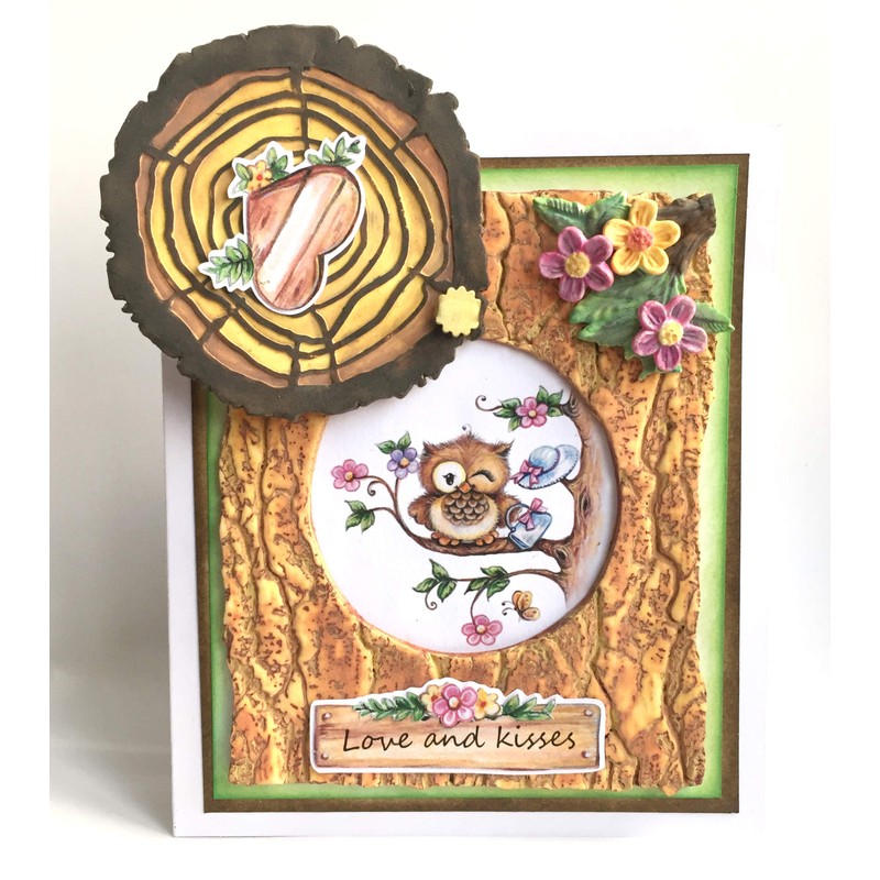 Katy Sue 'Owls' Paper Craft Pad & Card Making Kit