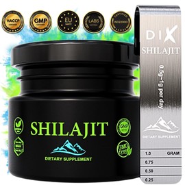 Himalaya Shilajit Resin | 100 Servings | High Height | Free from Heavy Metals | No Pollution | Rich in Trace Elements | Ratio 60:1 | 100% Natural | No Chemical Treatment | Clean
