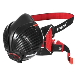 Trend Air Stealth P3 Dust Mask Respirator (Small/Medium) with Replaceable HEPAC Filters, Mask for Building & Construction Work, STEALTH/SM