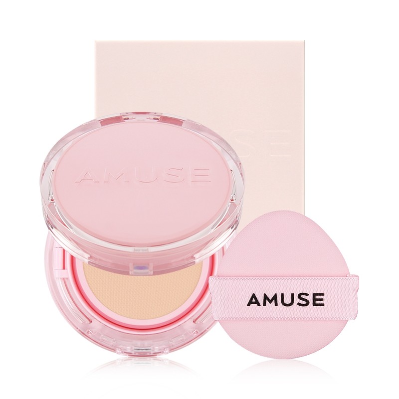 Amuse NEW Dew Power Vegan Cushion 15g Moist and good