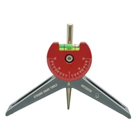 Strong Hand Tools Strong Hand, Magnetic Pipe Centering Head, Mark Pipes Over 2” Diameter, Anodized Aluminum, 360° Rotatable Dial, MPCH250