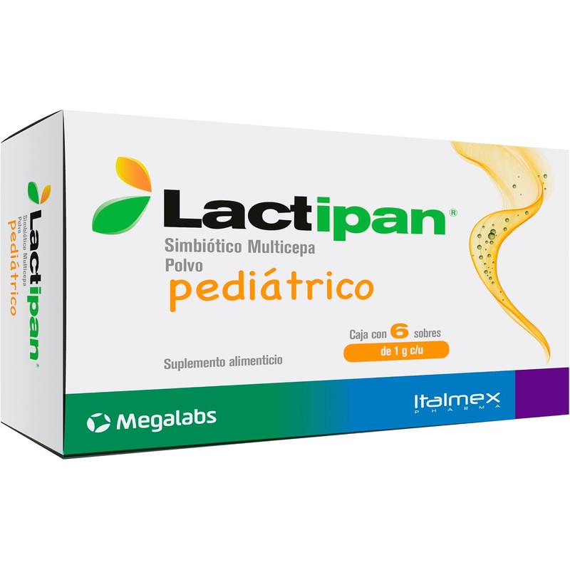 Pediátrico Simbiótico Multicepa 6 Cepas Probióticas Adultos y Niños Caja