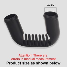 Karbay 574703401 End Cap for Bumper Brush Guard Compatible with Husqvarna, Craftsman, AYP, Poulan Replaces 422752, 532422752 (2 Pcs)