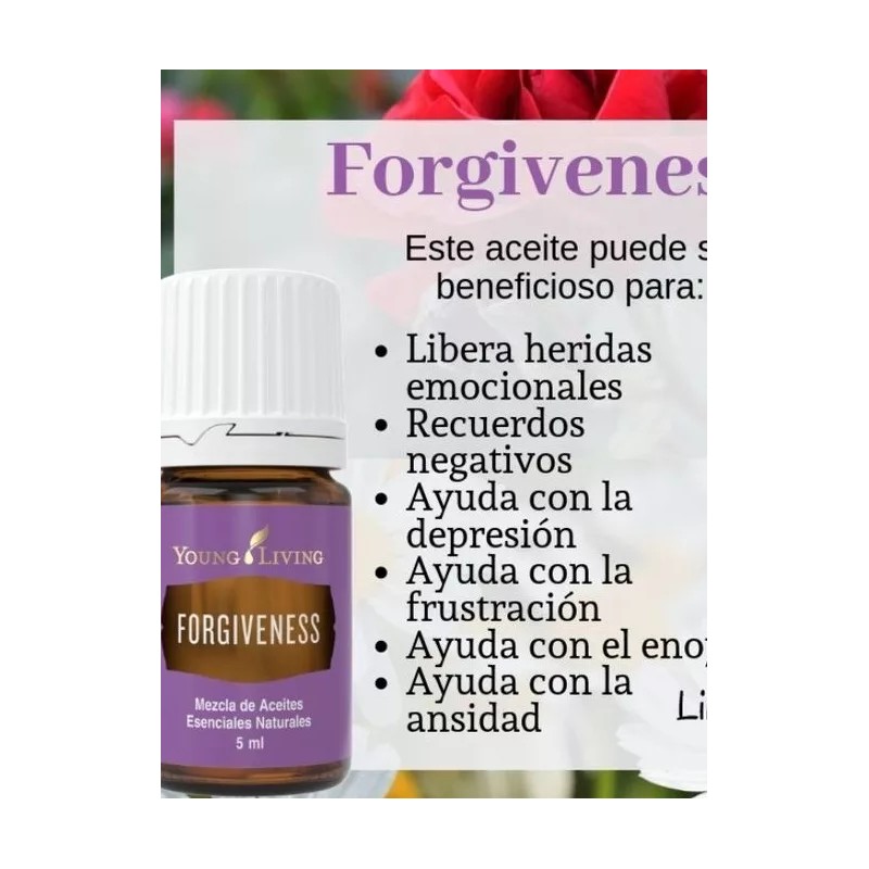 Young Living Aceite Esencial Forgiveness Young Living, Mezcla Del Perdón