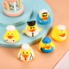 Tagaremuser Pack of 6 Bath Toys Baby Bath Duck Funny