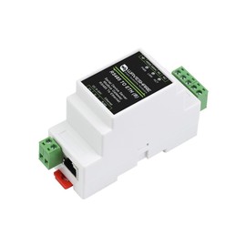 Hsthe Sea HiSilicon RS485 to RJ45 Ethernet Converter Module TCP/IP to Serial Port Module 300-115200 BPS Baud Rate 10/100M Auto-Negotiation RJ45 Connector Industrial RS485 Serial Port Server