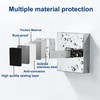 Delarkusi Towel Hooks for Bathrooms, Polished Chrome Towel Hook for