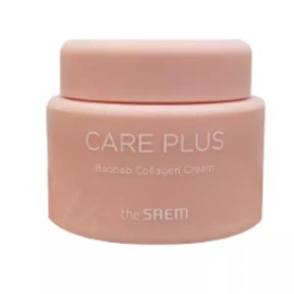 The Saem 더샘 케어 플러스 바오밥 콜라겐 크림 100ml 보습크림 The Same Care Plus Baobab Collagen Cream 100ml Moisturizing Cream