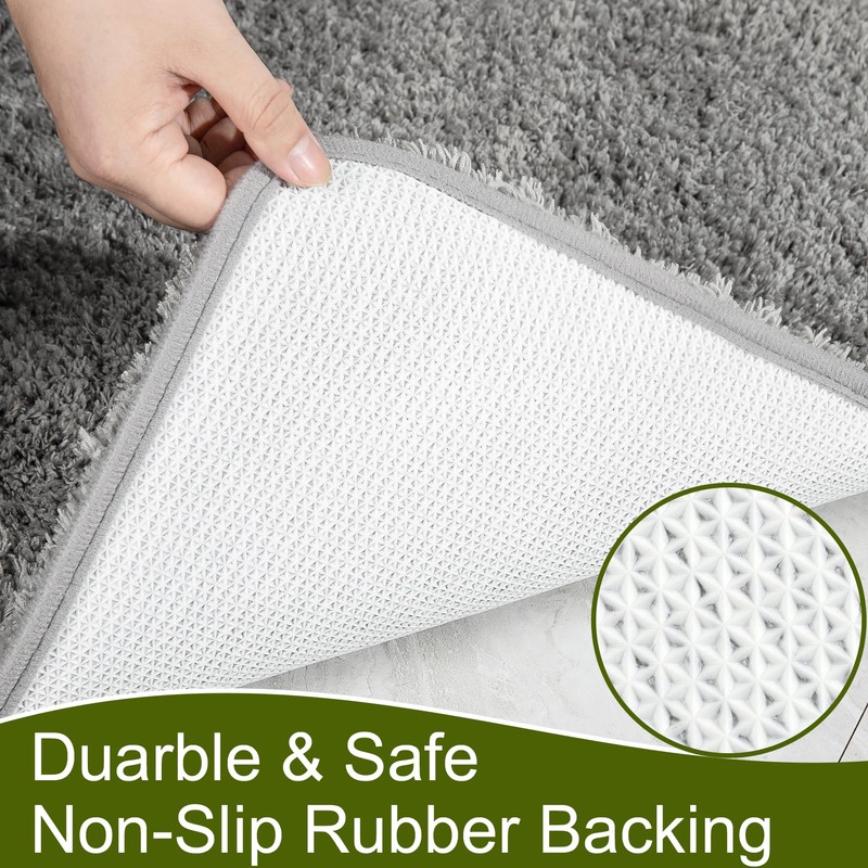 AROGAN 24x60 Inch Long Bathroom Runner Rug, Luxury Thick Soft