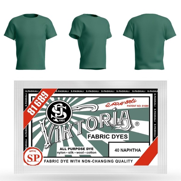 HOPS Textile Dye (Midnight Green) - Dye Fabric, Clothing, Jeans,