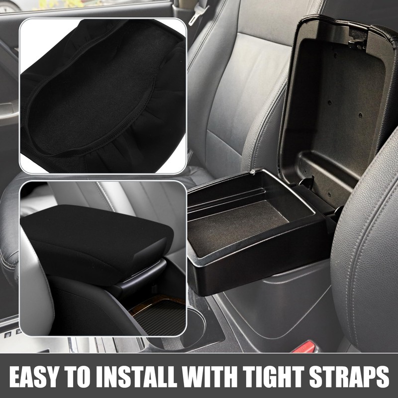 X AUTOHAUX Center Console Pad Waterproof Armrest Seat Box Cover