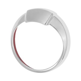 HDBUBALUS Motorcycle 5" Speedometer Trim Ring Bezel Visor Cover for Harley Meter Bezel Dyna FLD Wide Glide FXDWG Softail FLSL FLDE FLHC FLHCS Road King Aluminum