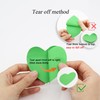1200 Sheets 3X3in (76 * 76mm) Heart Shape Sticky Notes