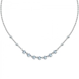 Morellato SAVY14 Women's Necklaces Steel Brass Cubic Zirconia Crystals Colours, Alloy Steel, Crystal