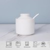 HAOTOP 8 oz Sugar Bowl with Lid and Spoon,Ceramic Sugar