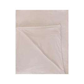 Venice Home 100% Cotton Flat Top Sheet Only - T-Shirt Fabric Jersey Knit - Extra Soft - Wrinkle Free - Machine Washable - Easy Fit - Breathable - Comfy (Beige, Full)