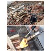 CAMPINGMOON Camping Grill Torch Dual Fuel Head Flame Adjustable for