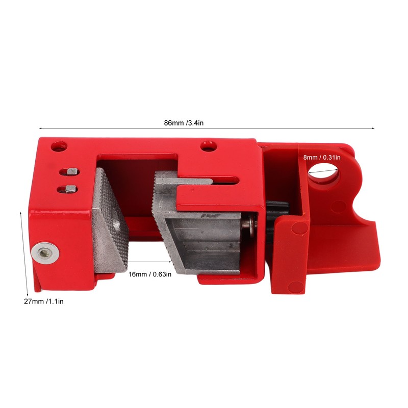 Circuit Breaker Lock Set Aluminum Alloy Anti Corrosion Electrical Safety