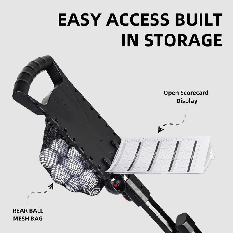 XDriveMax Golf Pull Push Cart 2 Wheel,Foldable Golf Push Cart