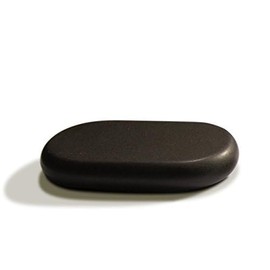 Master Massage 4 Piece 4.6"x 3" x 1.2" Extra X- Large Ovular Black Basalt Lava Hot Stone Rock Pack (ABCD)