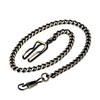BOSHIYA - Cadenas de reloj de bolsillo para hombre, de