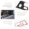 DIYUCAR ABS Plastic Car Interior Center Console Gear Shift Panel