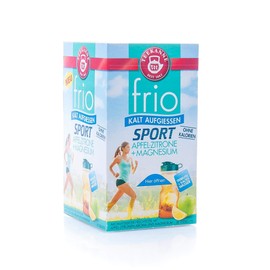 Teekanne Frio Sport Apple Lemon Magnesium Pack of 3 x 18 Tea Bags 3 x 45 g