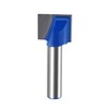 sourcing map 18mm Dia 8mm Shank Bottom Cleaning Router Bit,
