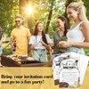 Graduation BBQ Picnic Party Invitations for Girls Boys Teens College
