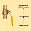 3/4" Propress Brass Ball Valve - Press Shut Off Ball