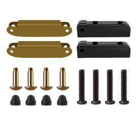 Soft Top Rear Bow Hinge Fits For Suzuki Samurai And Sj410 All Model Years- Full Kit - Both Side Hinges（Top Bow Replacement Kit with Hinge Hardware ）