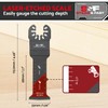 S&F STEAD & FAST 6 PCS Extra-Long Oscillating Tool Blades