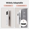Vaszu Remote Control Holder Magnetic Wall Mount Self-Adhesive, 6 Pack