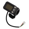 36V 6 Pins Electric Scooter Thumb Throttle Display Integrated Hall