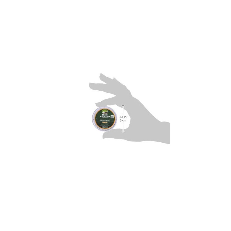 Green Mountain Coffee Keurig Hazelnut Decaf K-Cup, 12 ct (Packaging