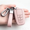 HIBEYO Smart Car Key Case Fits Toyota Protective Key Case