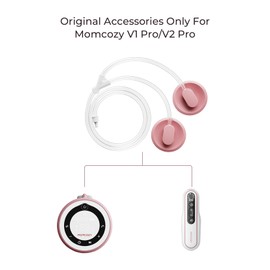 Momcozy Original V1 Pro/V2 Pro Breast Pump Replacement Accessories,Replacement Tubing of Double Pumping Only for Momcozy V1 Pro/V2 Pro,1 Pack