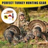 4 Pcs Hunting Turkey Locator Call Turkey Hunting Reed Realistic